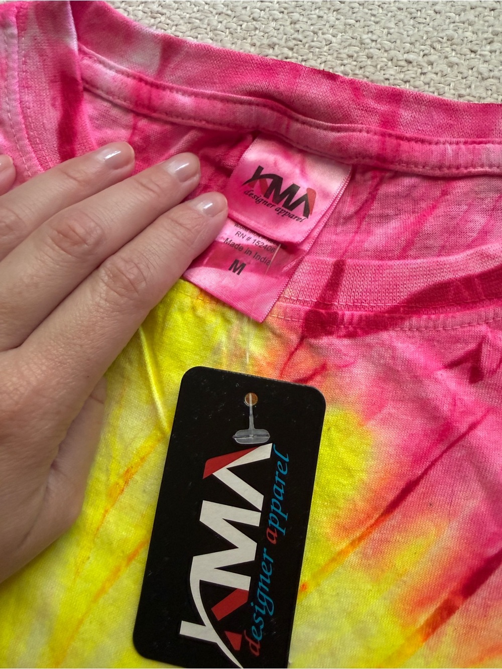 KMA Tie-Dye T-Shirt - Picture 4 of 4